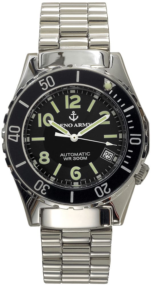 Zeno-Watch Basel Sport Army Diver Automatik 485N-a1M Herren