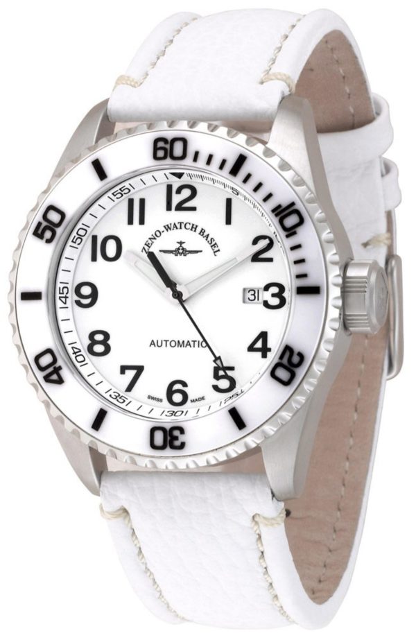 Zeno-Watch Basel Automatik Taucheruhr Keramik 6492-i2-2 Herren