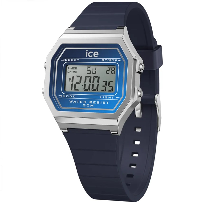 Ice Watch 023309 Ice Digit Retro Navy Twilight Damenuhr