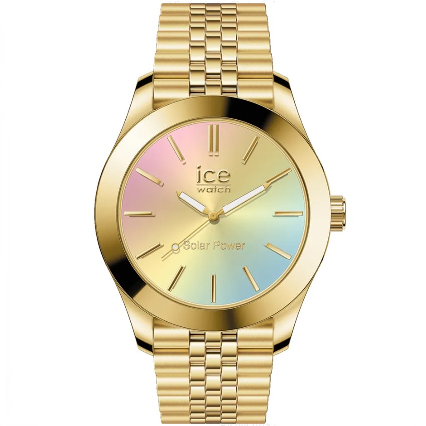 Ice Watch 023992 Ice Steel Gold Rainbow Damenuhr