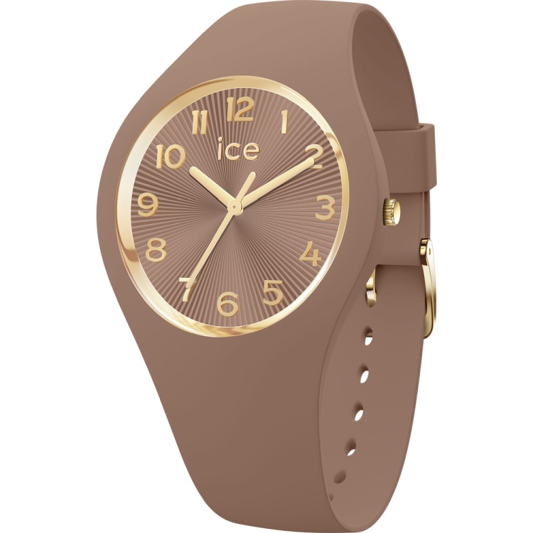 Ice-Watch 025252 – Schlichte Eleganz in warmem Braun und Gold
