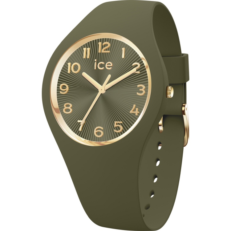 Ice-Watch 025254 – Stilvolle Uhr in Khaki und Gold