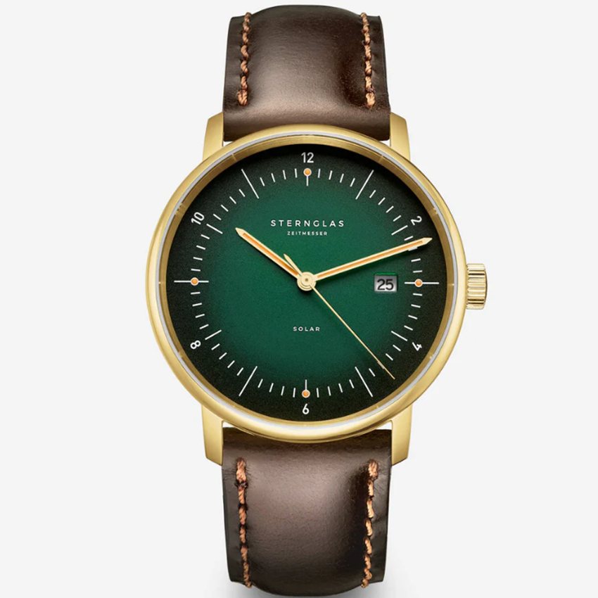 Sternglas S01-NS22-BR01 Naos Solar Herrenuhr