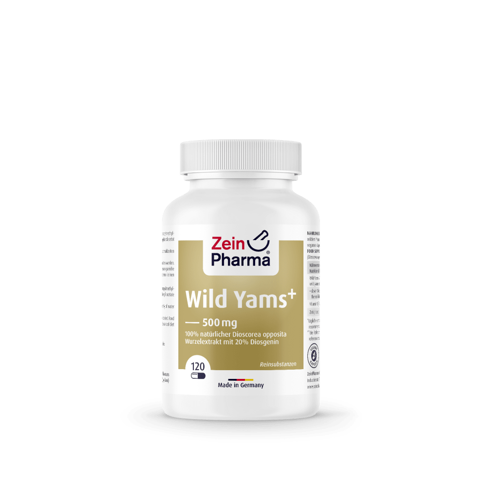 Wild Yams Plus 500mg (120 Kapseln)