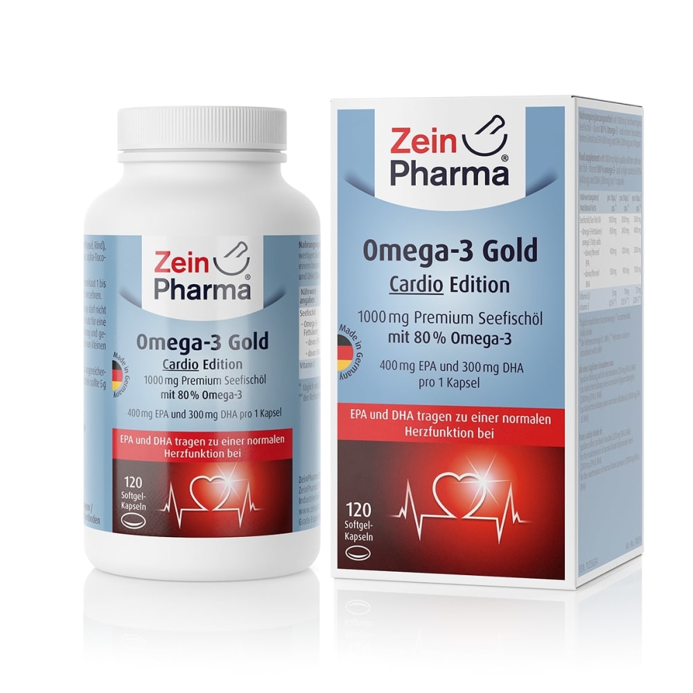 Omega 3 Gold - Cardio Edition (120 Kapseln)