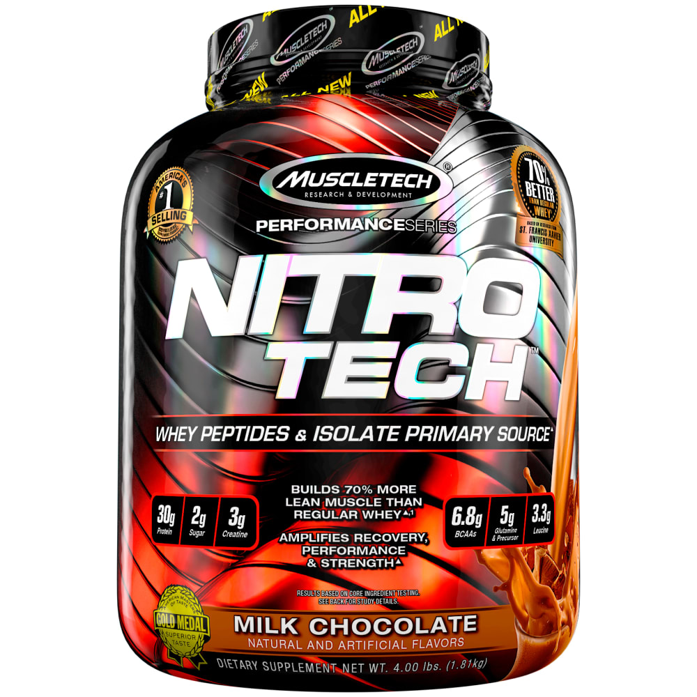 Nitro-Tech Performance Series - 1800g - Milchschokolade