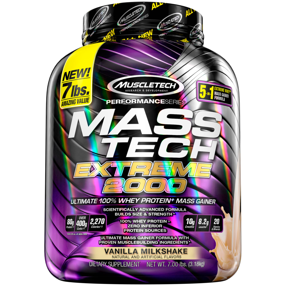 Performance Series Mass Tech Extreme 2000 - 3175g - Vanilla Milkshake