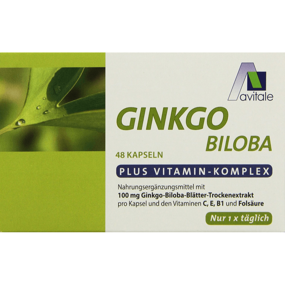Ginkgo 100 mg (48 Kapseln)