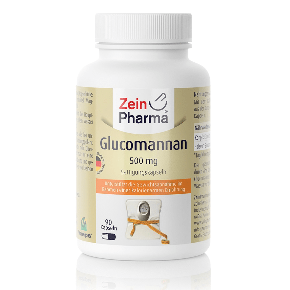 Glucomannan 500mg (90 Kapseln)