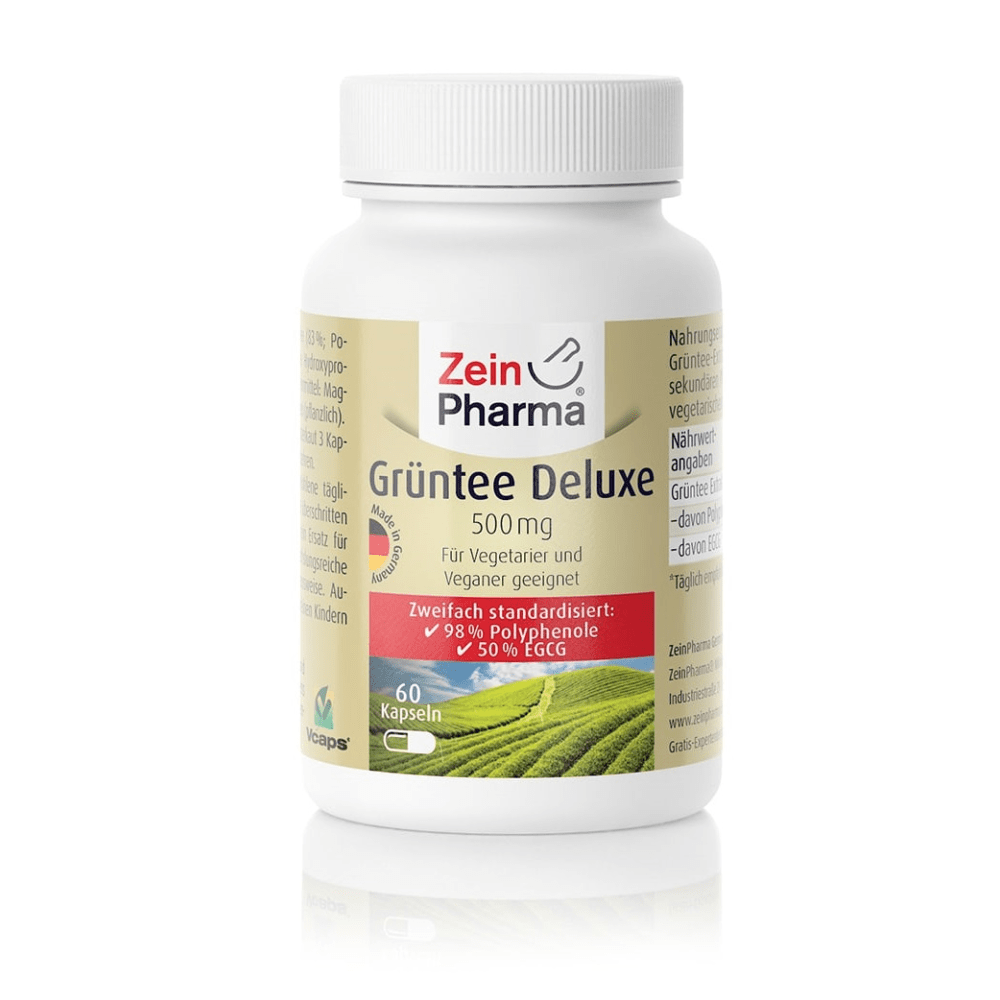 Grüntee Deluxe 500mg (60 Kapseln)