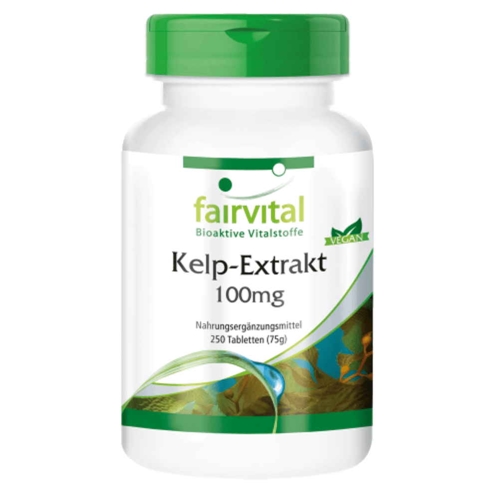 Kelp-Extrakt 100mg (250 Tabletten)