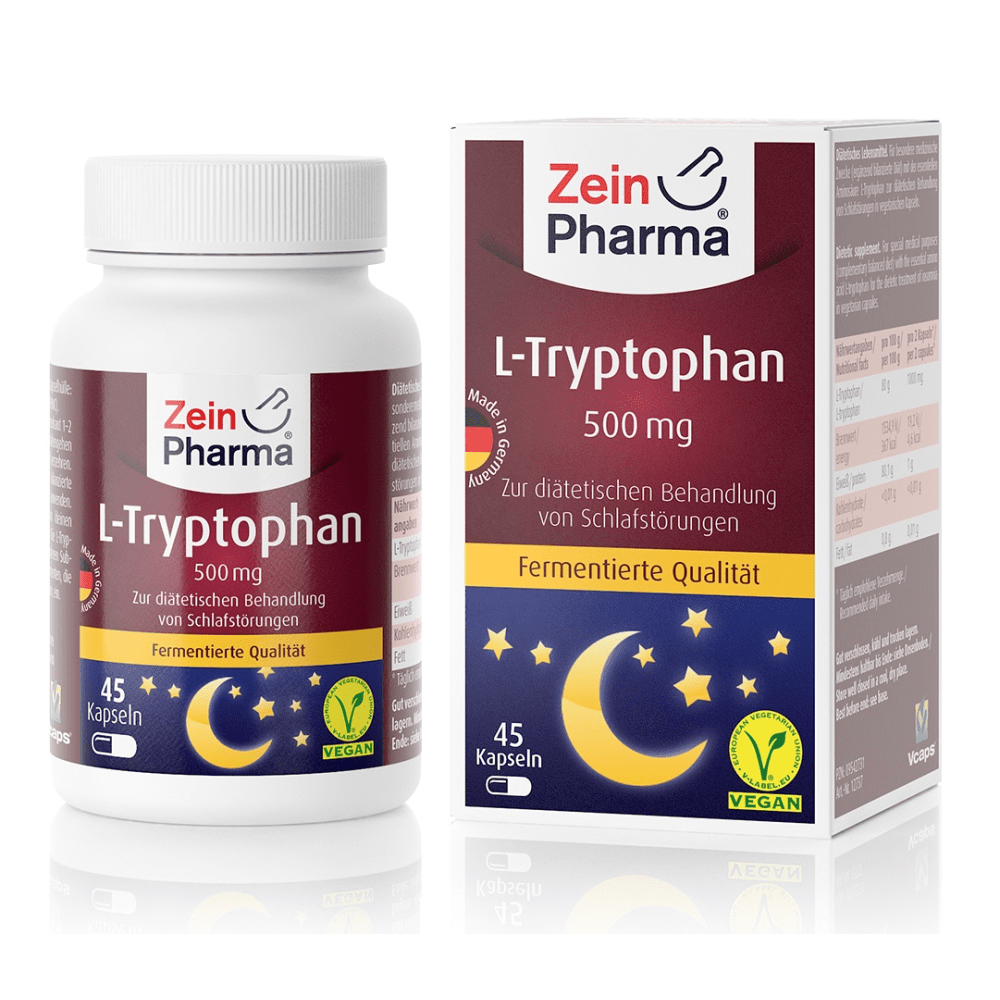 L-Tryptophan 500mg (45 Kapseln)