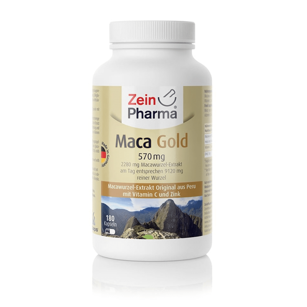Maca Gold 570mg (180 Kapseln)