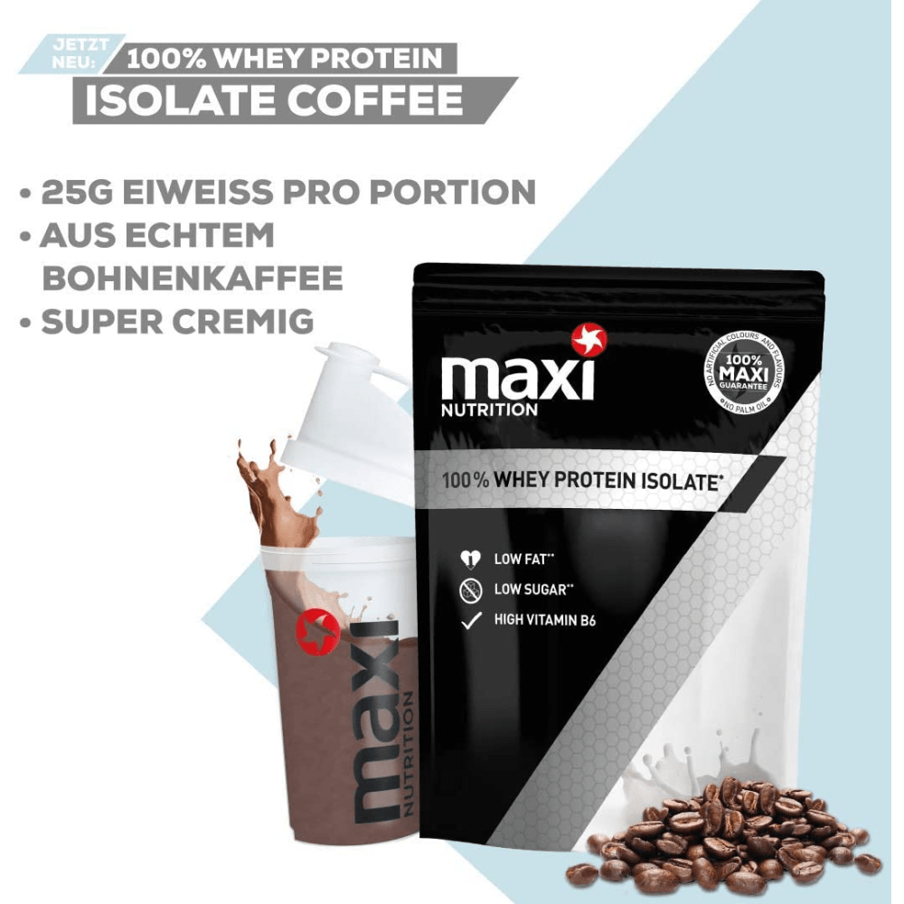 100% Whey Protein Isolat - 1000g - Coffee