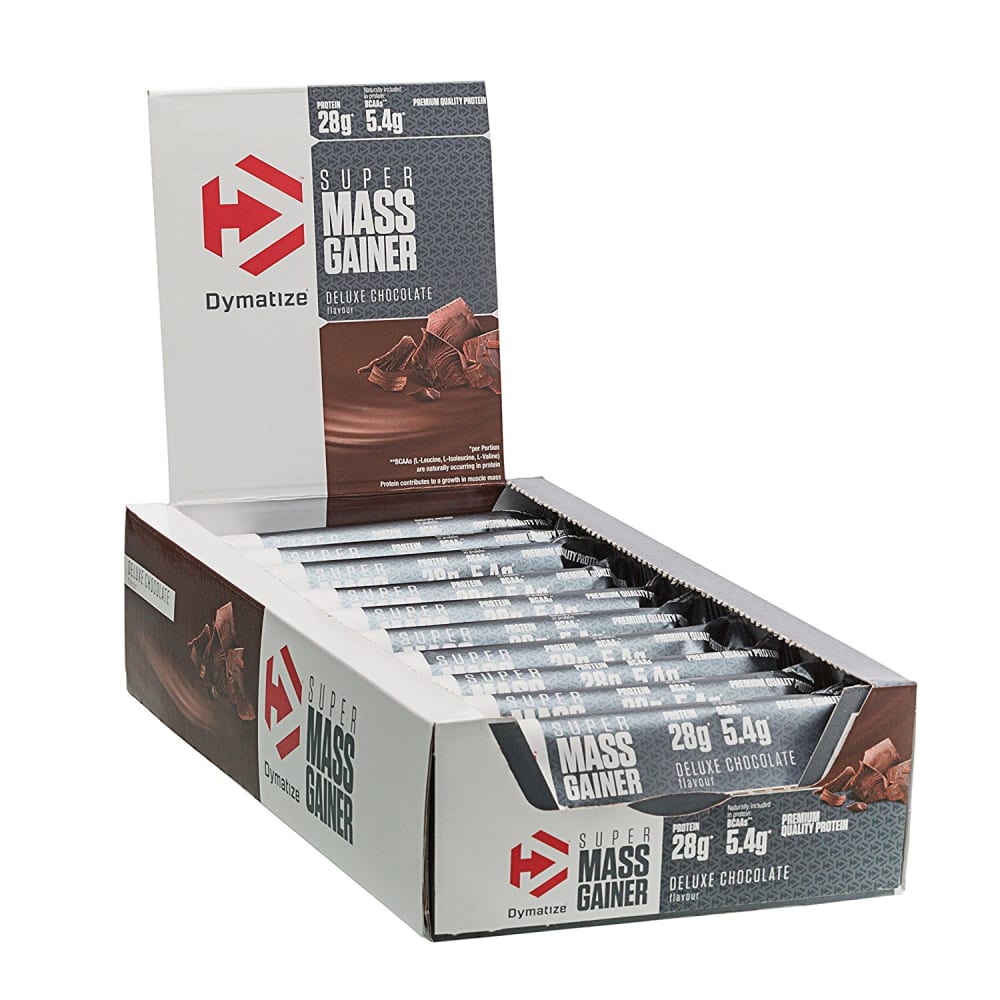 Super Mass Gainer Bar - 10x90g - Deluxe Chocolate