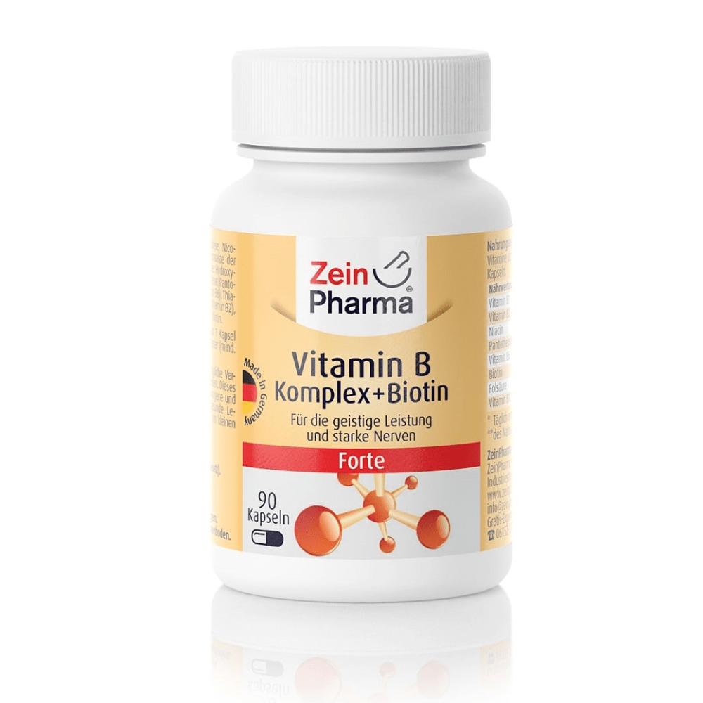 Vitamin B Komplex + Biotin Forte (90 Kapseln)