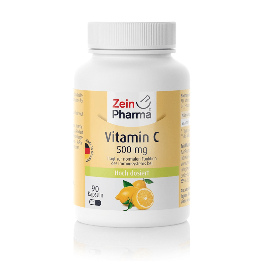 Vitamin C Kapseln 500mg (90 Kapseln)