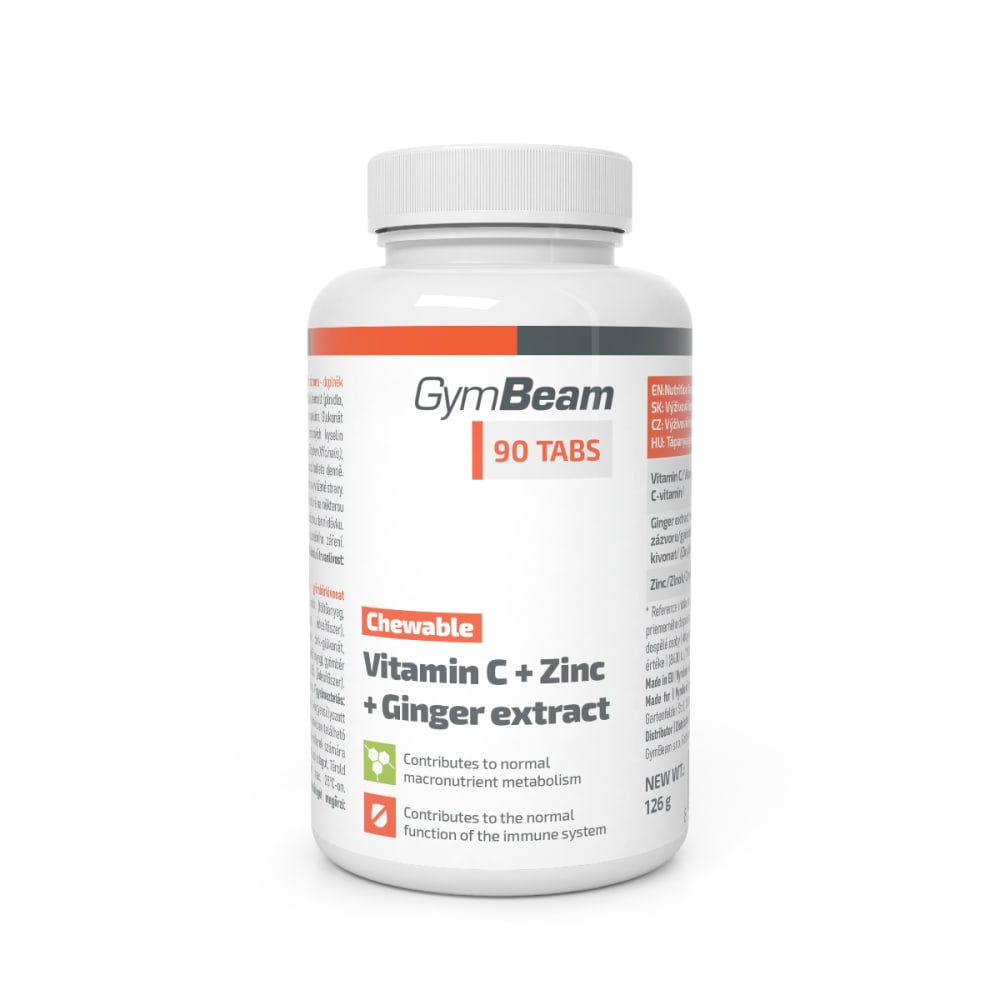 Vitamin C + Zink + Ingwerextrakt (90 Tabletten)
