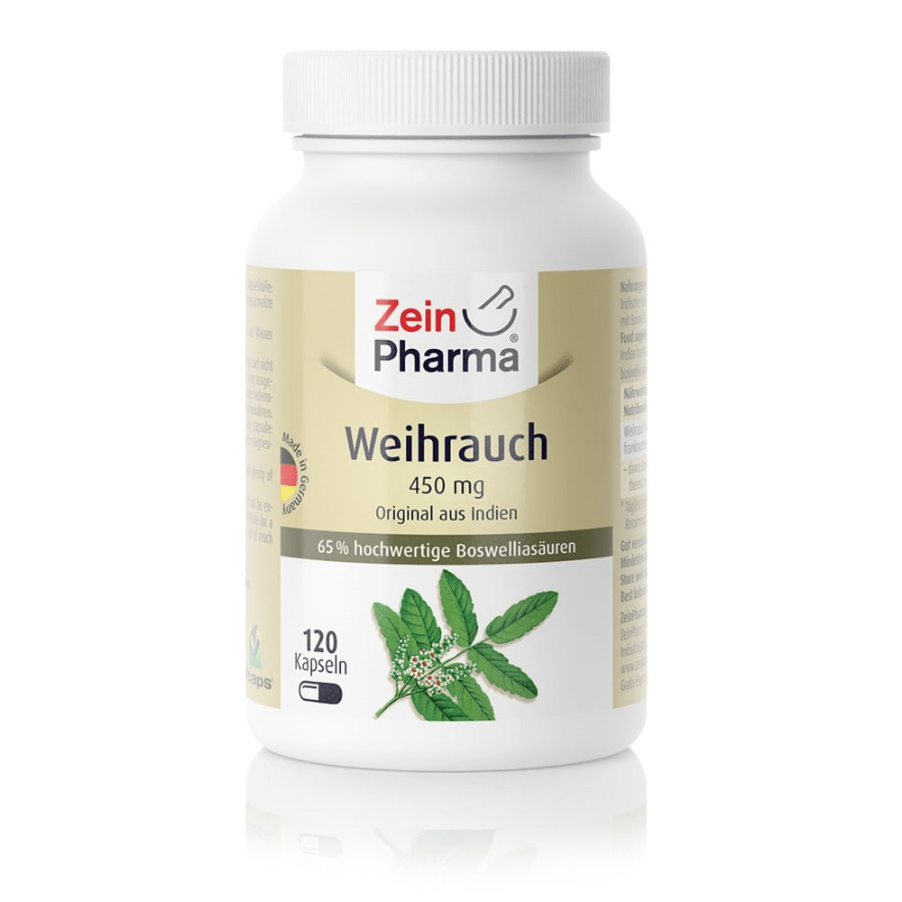 Weihrauch 450mg aus Indien (120 Kapseln)