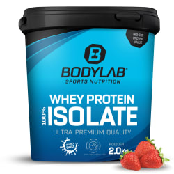 Whey Protein Isolat - 2000g - Erdbeer