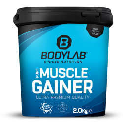 Pure Muscle Gainer - 2000g - Erdbeer