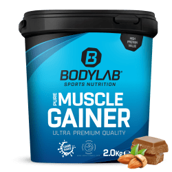 Pure Muscle Gainer - 2000g - Haselnuss-Kakao
