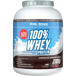 100% Whey Protein - 2300g - Chocolate Brownie