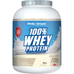 100% Whey Protein - 2300g - Vanilla Cream