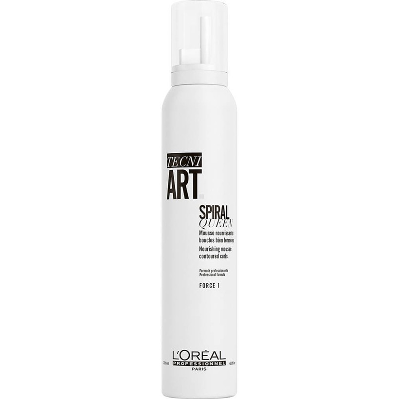 L'Oréal Professionnel Tecni.Art Spiral Queen Force 1 Pflegende Mousse