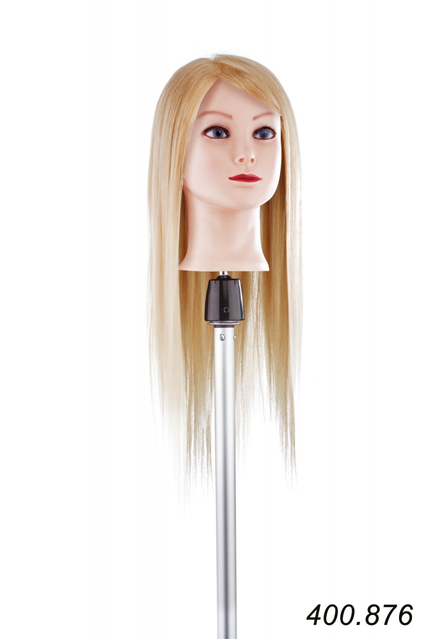 XANITALIA Übungskopf Echthaar Extra Lang