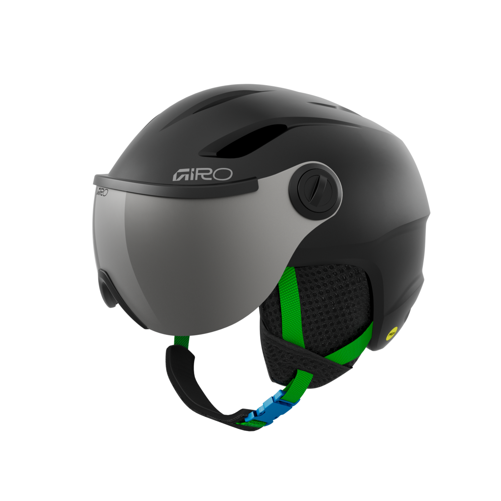 Giro Buzz MIPS Helmet All Mountain Helm Unisex, schwarz, Grösse: S