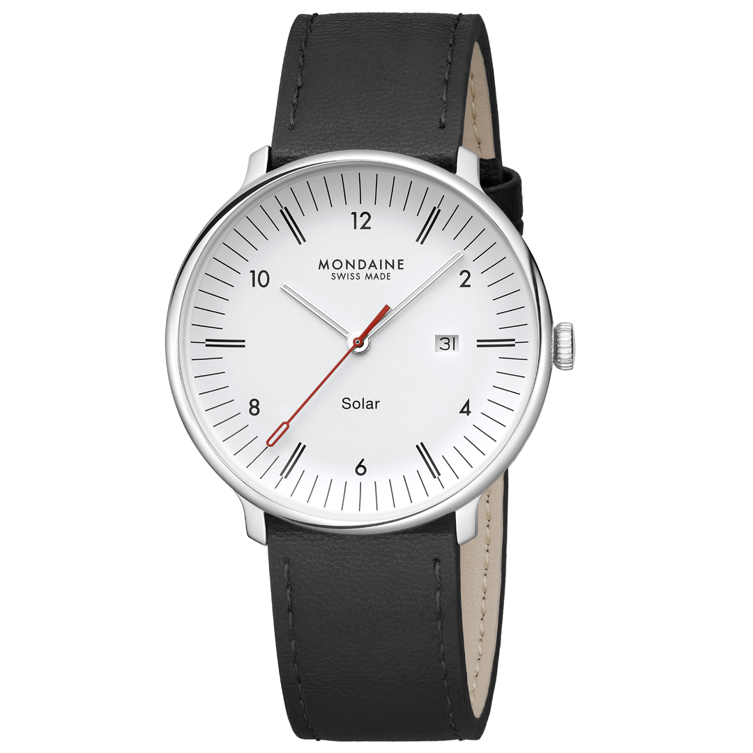 Mondaine Doppio montre-bracelet solar 41 mm