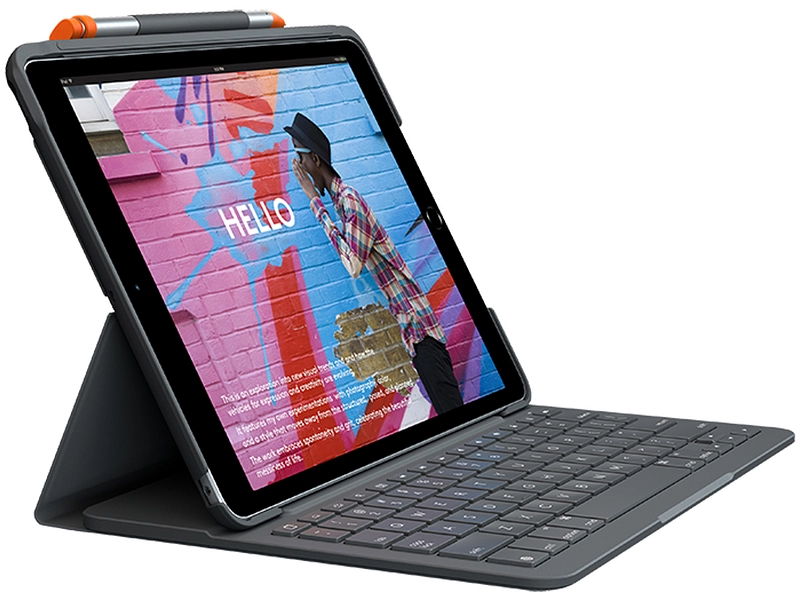 Tastatur LOGITECH SLIM FOLIO FOR IPAD kabellos