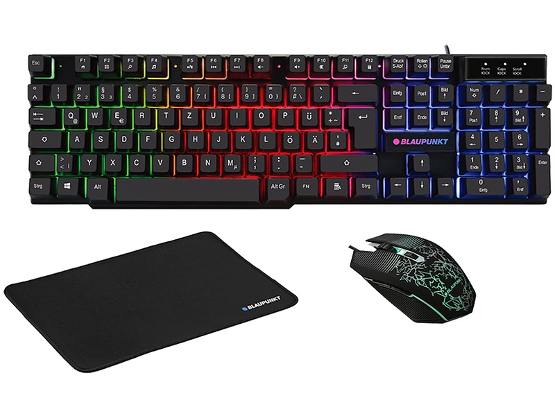 Tastatur und Maus-Set BLAUPUNKT BUNDLE GAMING 3 IN 1