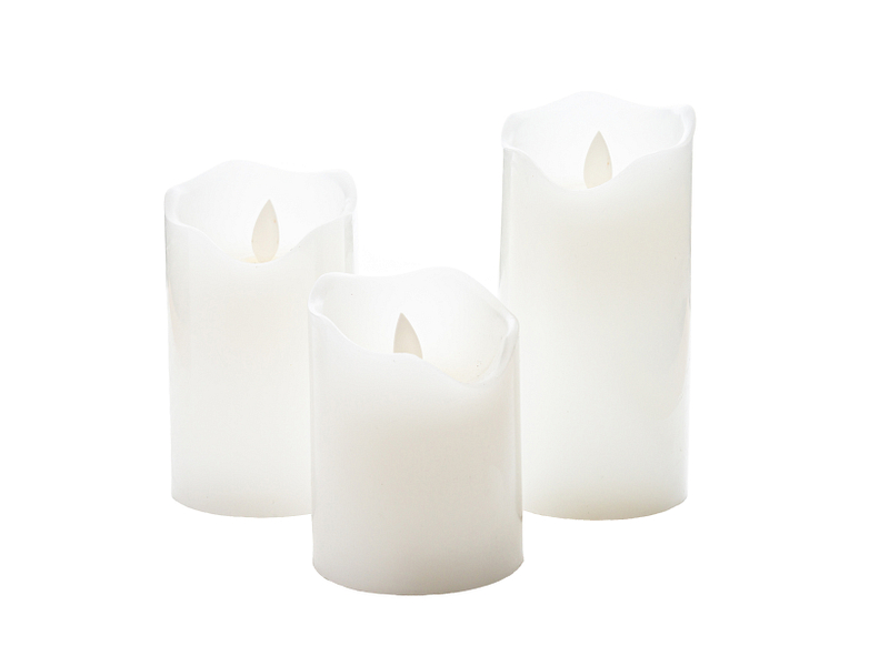 Kerzen-Set EDDIE 3 -teilig