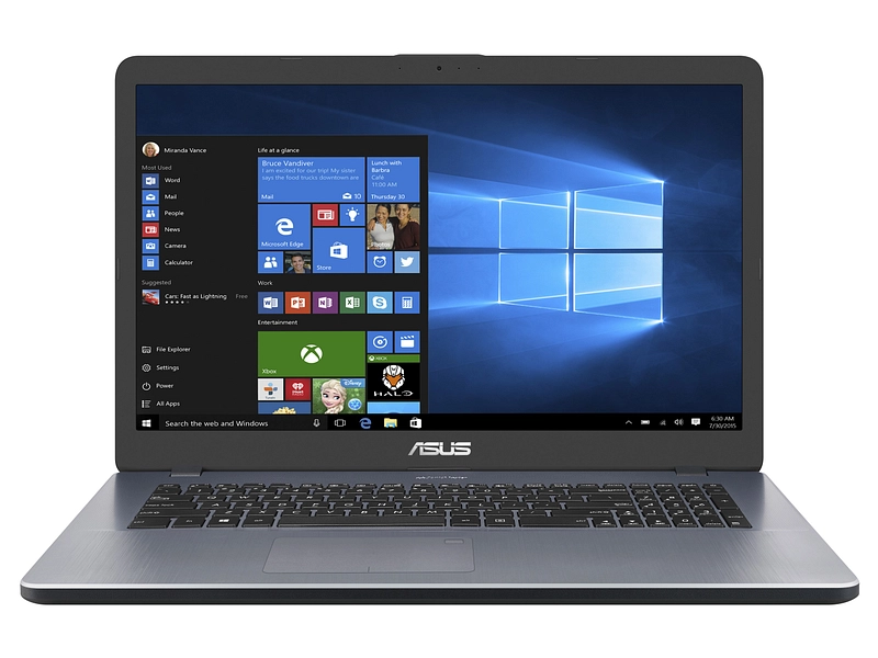 Notebook ASUS 17.3 ''' 256 GB SSD Vivobook 17 R207MA-BX270W