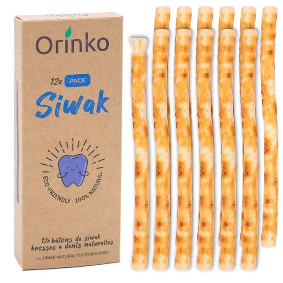 Miswak Natürliche Zahnbürste 12er-Pack