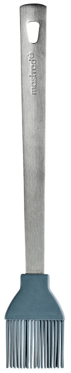 Backpinsel Edelstahl grau