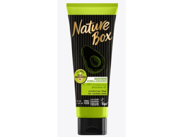 Nature Box, Beauty, Nature Box Handcreme kaltgepresstem Avocado Öl 75ml Beauty,