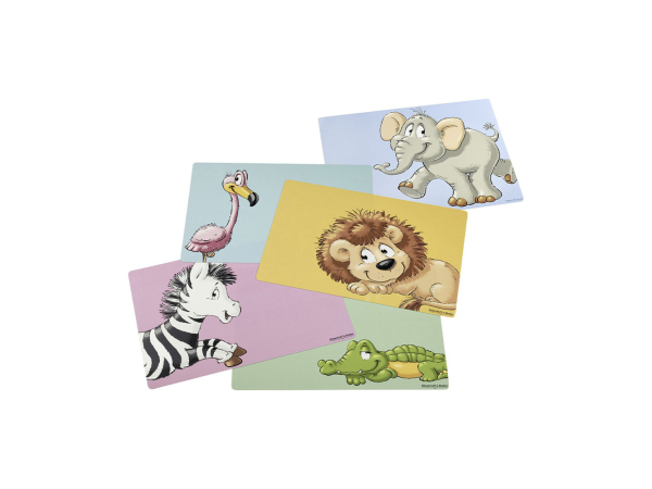 Ritzenhoff & Breker, Küchenbedarf, Ritzenhoff & Breker Tischset Happy Zoo 5-teilig, Produkte & Wohnen