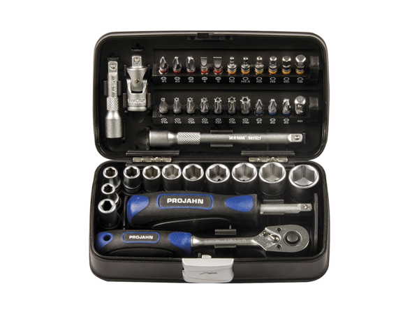 PROJAHN, Zubehör Werkstatt, PROJAHN 1/4' Mini Steckschlüssel- & Bit-Box38tlg., Produkte & Wohnen
