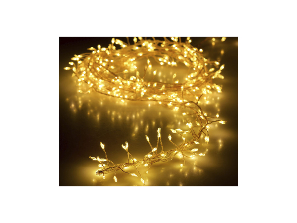 FS-STAR, Weihnachten, FS-STAR LED Lichterkette micro LED 100 warm-weiss Silberdraht mit Timer, Produkte & Wohnen