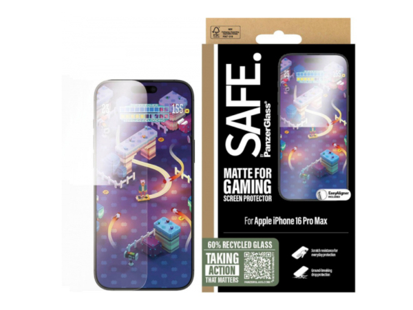 Apple, Covers und Schutz, PanzerGlass Safe SP entspiegelt - iPhone 16 PRO MAX, Produkte & Wohnen