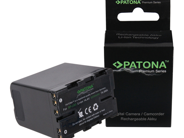 Patona, Video Akkus, Patona Premium Akku Sony BP-U60, Produkte & Wohnen