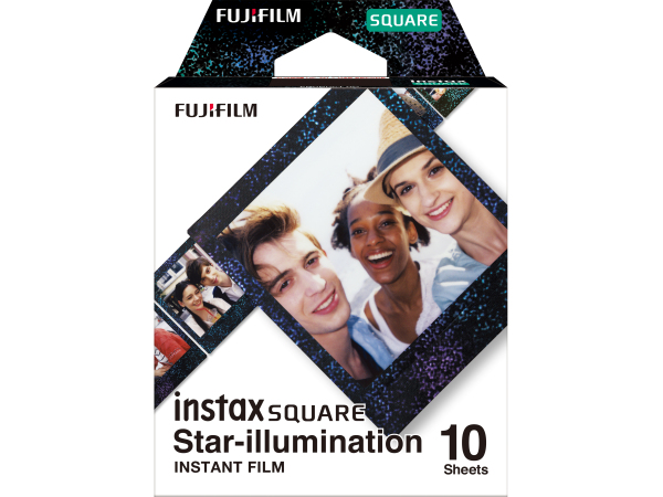 Fuji, Sofortbild, Fujifilm Instax Square 1x10 Star Illumin, Produkte & Wohnen
