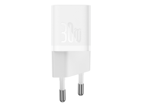 Baseus, USB Ladegerät, Baseus GaN5 Mini Charger 30W White, Produkte & Wohnen