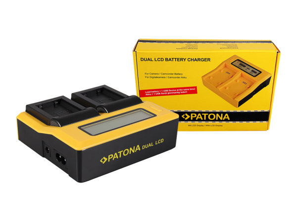 Patona, Ladegeräte Foto, Patona Dual LCD Charger Sony NP-FW50, Produkte & Wohnen