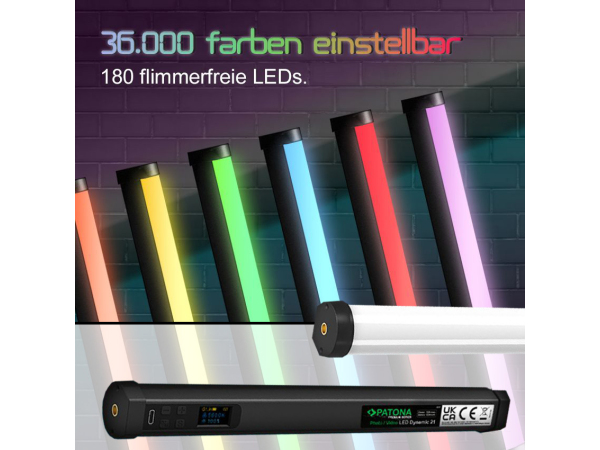 Patona, Leuchten, Patona LED RGB Stableuchte Dynamic 21, Produkte & Wohnen