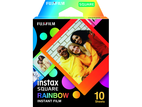 Fuji, Sofortbild, Fujifilm Instax Square 10Bl Rainbow, Produkte & Wohnen