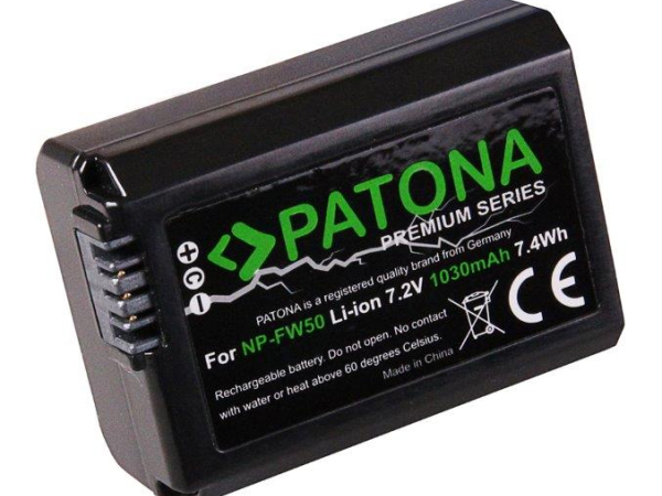 Patona, Akku Li-ION Foto, Patona Premium Akku Sony NP-FW50, Produkte & Wohnen
